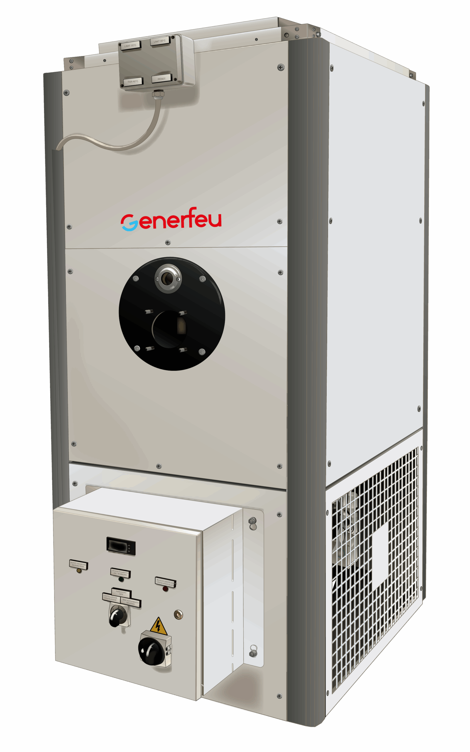 Aérotherme eau chaude eau glacée VOLCANO